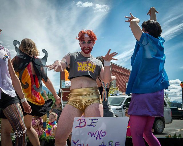 WhatsUpYukon's tweet photo. More than a parade: #YukonPride programs a full week of festivities June 4 to 9! https://t.co/CViUMTRo32 #TeenPrideExtravaganza, #QueerFilmNight, #QueerTriviaNight, #QueerasFunk https://t.co/ITM6XkU0ca