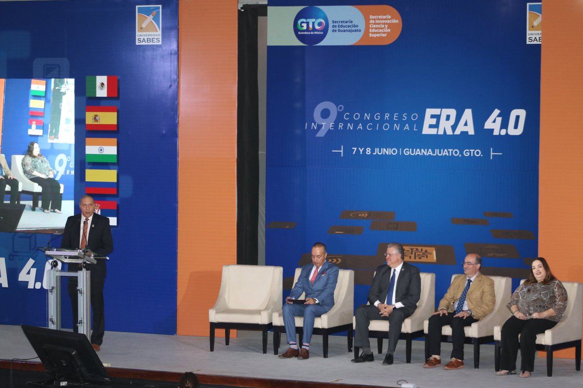 SABES_GTO's tweet photo. Arranca el 9° Congreso Internacional ERA 4.0 de #UniversidadSABES @iejls #PasiónPorTriunfar #SomosSABES #SomosUniversidadSABES #GranFuturoGTO https://t.co/W8BtdR8UZS