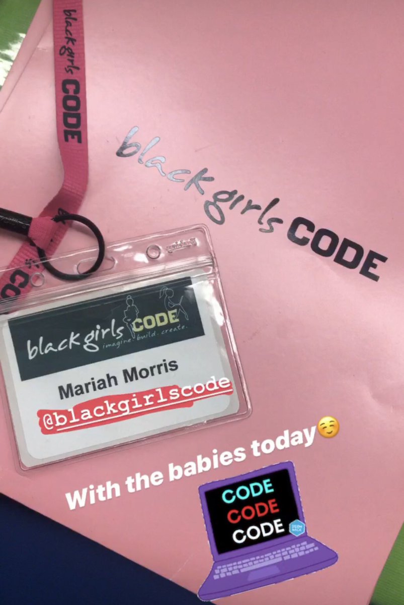 Spending the day with @BlackGirlsCode ! These #FutureTechBosses are learning the basic components of building a webpage. #BGCNY2019 #WebDev21