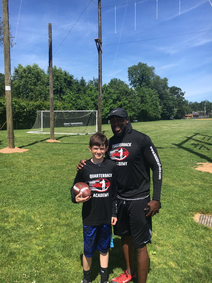 flashtonap1's tweet image. Great work out with Madei MAD QB- sporting new gear