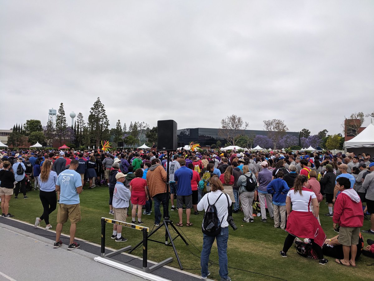 NorwalkLASD's tweet photo. #NorwalkStation joining #SpecialOlympics and law enforcement to cheer on the athletes! #SOSC50 #LASD #Norwalk #SheriffV https://t.co/LCLQNunxIn