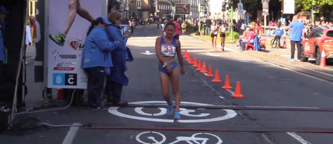 ECUADORolimpico's tweet photo. Glenda Morejón pone marca para Juegos Olímpicos @Tokyo2020 con 1:25:30 en 20 km marcha!!!
"Estoy muy feliz porque los sueños sí se cumplen... Mi sueño es estar en Tokio 2020 y si Dios lo permite llevar una medalla a mi país", dijo la campeona del Gran Premio Cantones La Coruña https://t.co/MC1FxTFot8