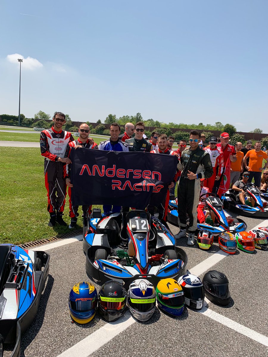 My very first 24 hrs kart race 💪🏻🤙🏻#lignanocircuit #sodiwseries #andersenracing #sodi