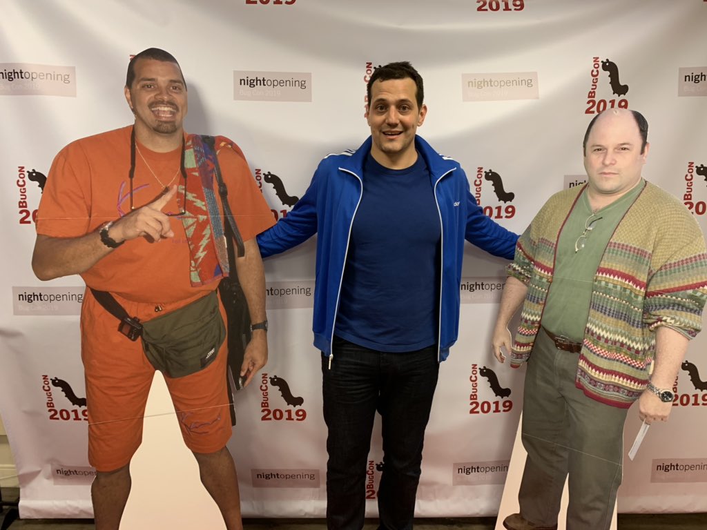 VanTheBrand's tweet image. With my boys at #BugCon2019!