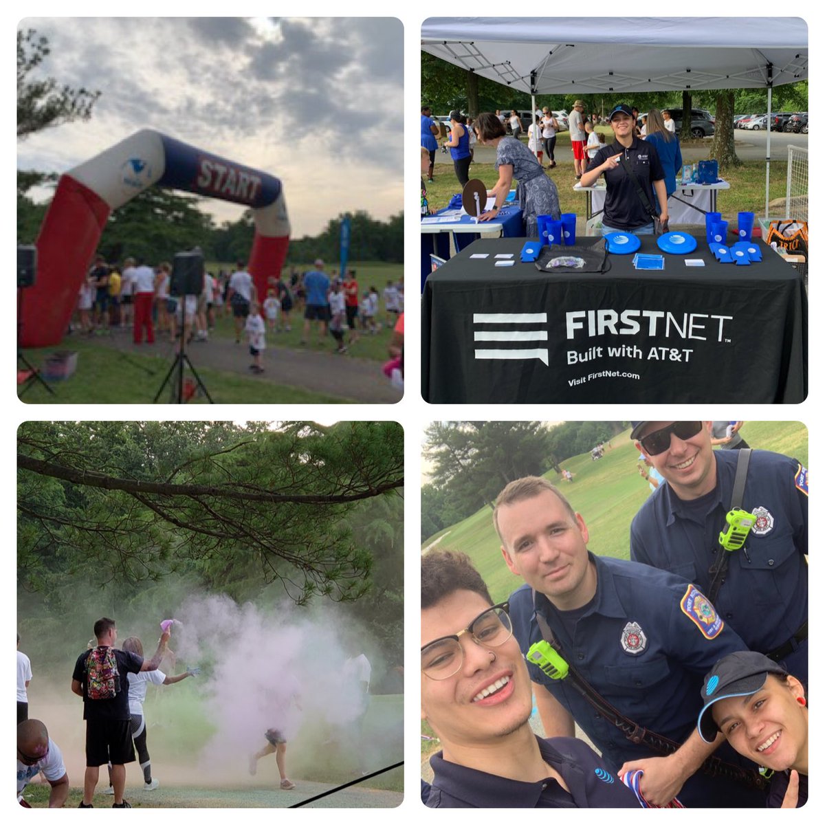 Had an awesome time with some friends from our Color Run event today. Promising leads were found today with our military memebers as well as First Net! 
#attportables #militaryappreciation @Xavier_ATT @DaijuanDavisSr <a href="/elthonmunoz/">Elthon Munoz</a> @ATTPortablesEVD <a href="/JakeAraghi/">Jake Araghi</a>