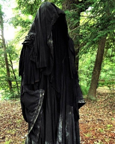 Thank you SO much! We LOVED making this commission piece for you! #wishmastercapes &amp; #costumes of #blueridge #georgia ★★★★★ "Great #craftsmanship and really luxurious in look and feel. The light scent of burning reminds of #Mordor immediately. I love it! Thanks, Dallas!”…