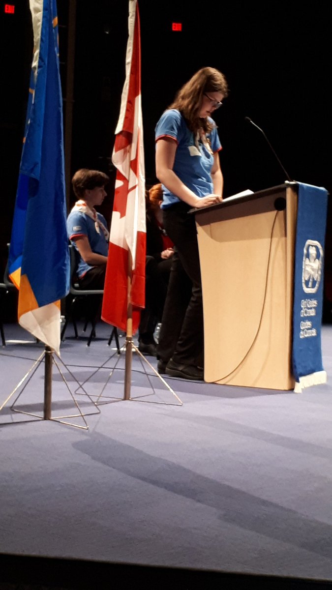 NS Youth Forum members lead the Youth Recognition Ceremony  - girls in action !!! <a href="/ggcns/">ggcns</a> <a href="/youth_ns/">NS Youth Forum</a>