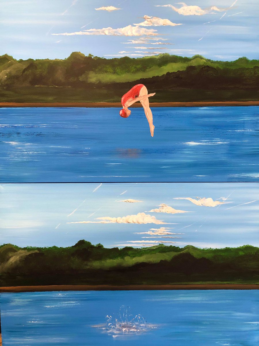 A busy day painting a series of two ‘seconds apart’ ready for the Torbay Guild of artists summer exhibition <a href="/TorreAbbey/">Torre Abbey</a> @TorbayGuildofAr  from 17th August to the 1st September.
<a href="/jacobbran/">Jacob Brandon</a> <a href="/Susancavaliere/">SusanCavaliereArt</a> <a href="/MoragPhoto/">Kirsteen Titchener Artist</a> <a href="/CockingtonChoc/">Cockington Chocolate</a> <a href="/CreativeTorbay/">Creative Torbay</a> <a href="/whattheduckdes/">Whattheduckdesign</a>