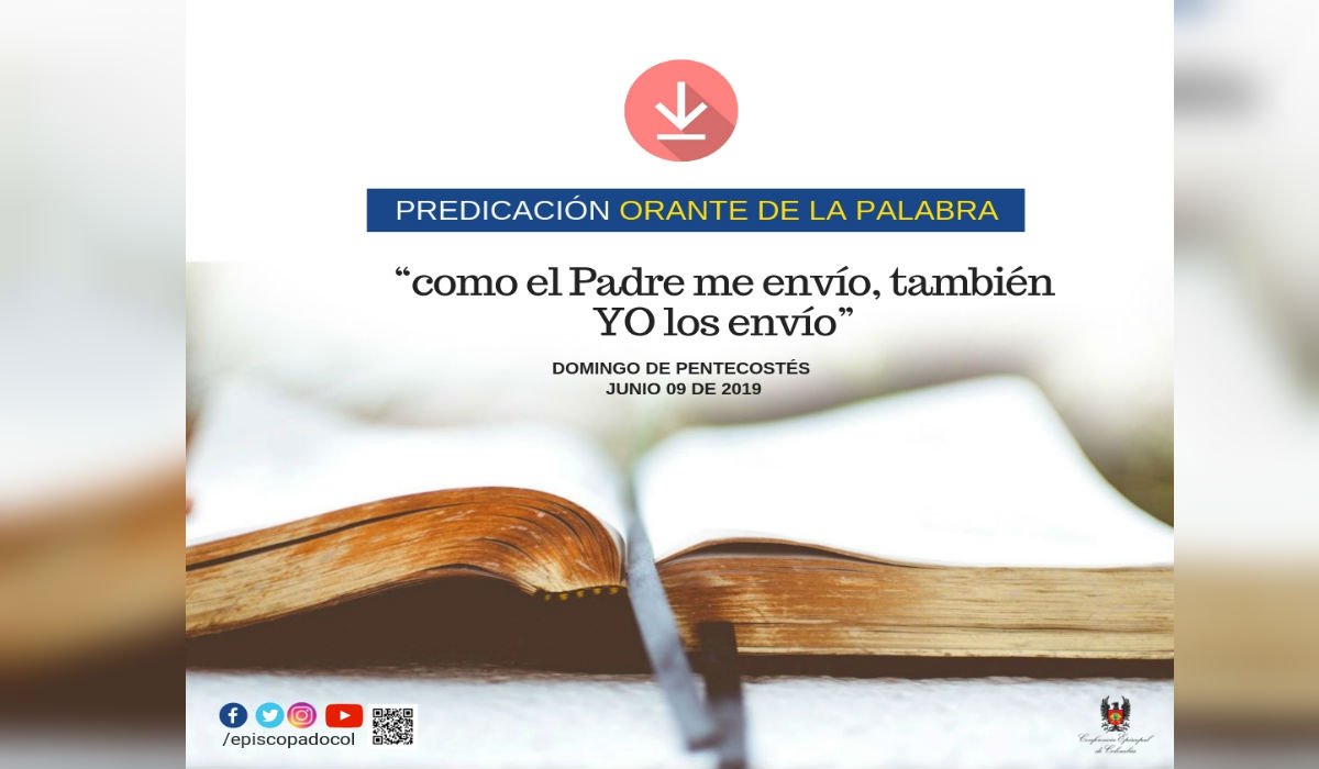 episcopadocol's tweet photo. ⏬ Descarga las orientaciones para la #homilía de este domingo. #PredicaciónOrante 🙏 La Palabra de Dios es viva y eficaz 📅 Domingo 8 de junio de 2019 
➡  🌐 https://t.co/54qGc3kyjE https://t.co/h001tCJHwd