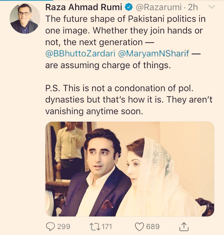 Exhibit AC. The legendary  @Razarumi on hereditary politics; what a gem, he is.