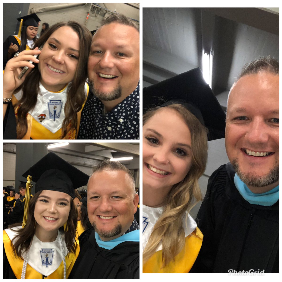 chipmoxley's tweet photo. ECHS Graduation 2019! Very proud of all of these peeps. The future is bright! #throwinglove 🤟🏼@ECHornetPALS https://t.co/GOTI0WhNQ8