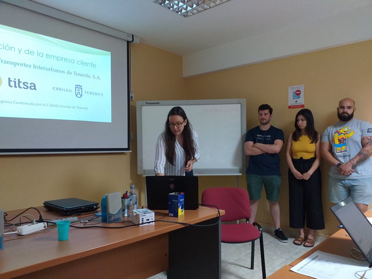 marisolalcala's tweet image. Los alumnos de Máster en Business Intelligence y Big Data de Tenerife presentan sus Anteproyectos. Muy buenas ideas. Enhorabuena @eoi #mbigdata @INtechTenerife