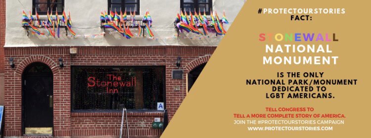 OUTthereAdv's tweet image. #ProtectOurStories FACT: Stonewall National Monument, @Stonewall_NPS, in New York City is the only national monument dedicated to LGBTQ History &amp;amp; Culture in America. We need to continue to #ProtectAntiquitiesAct to protect the stories of our LGBTQ community.