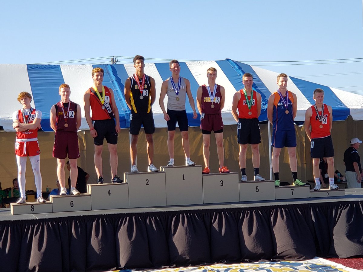 State 300 Hurdle champion <a href="/jade_reicks/">Jade Reicks</a>! Way to go, Jade!