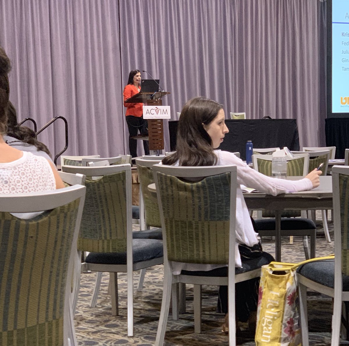 EMLennon_Lab's tweet photo. It was so much fun to share the broader implications of our work on #FatSoluble #vitamins in #canine and #feline #IBD yesterday at #ACVIM2019! Thanks to the #CGS for the invite! Thought-provoking discussion, so many ideas for future research! #ACVIM #veterinary https://t.co/C5Nr0xEJq7