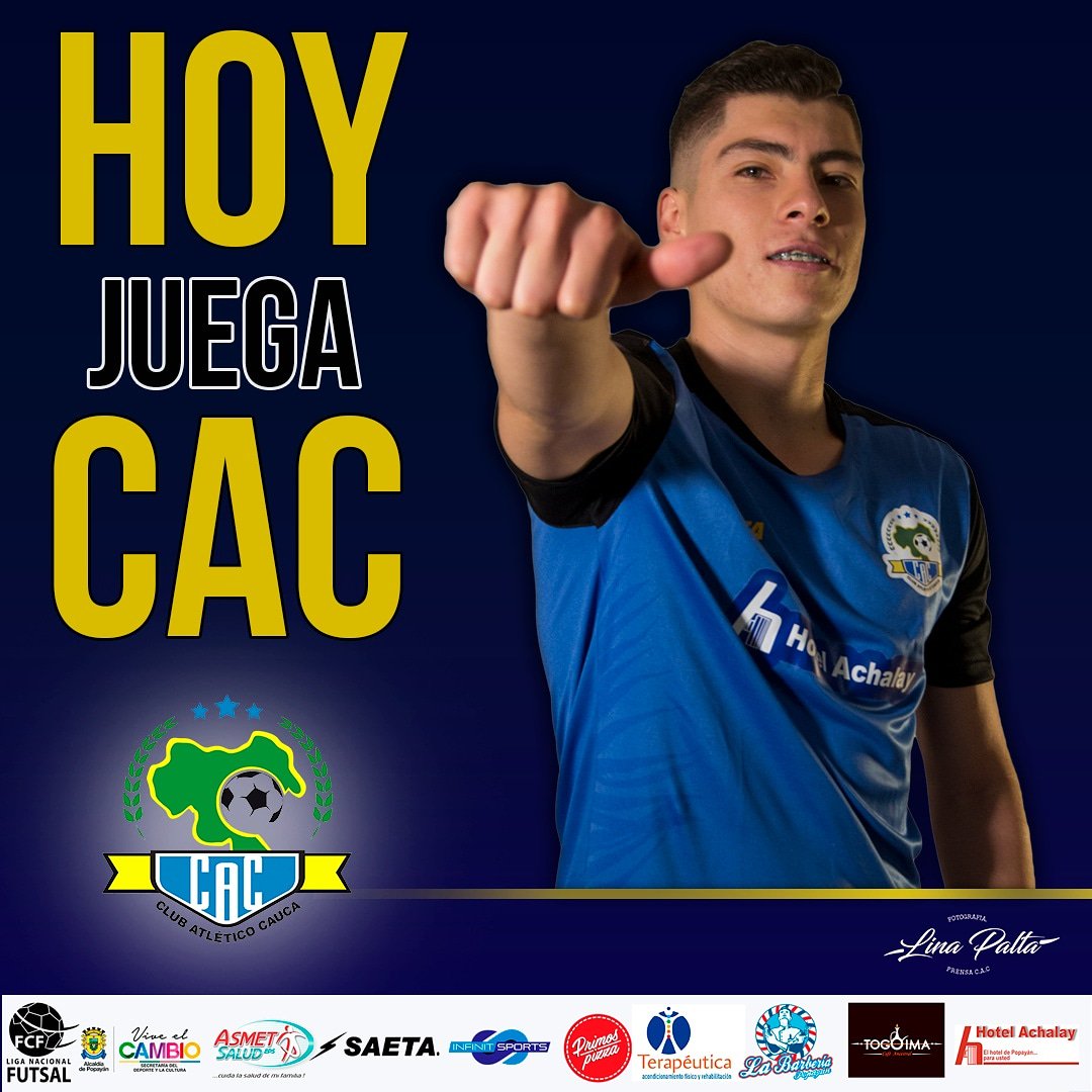 AtleticoCauca's tweet photo. Acompáñanos hoy en el Complejo Deportivo - Coliseo Mayor. 
7:00 PM 💛💙⚽️

#NOSLAJUGAMOSPORTI 🏟🙋🏻‍♂️ https://t.co/pXa1bHKU4Z
