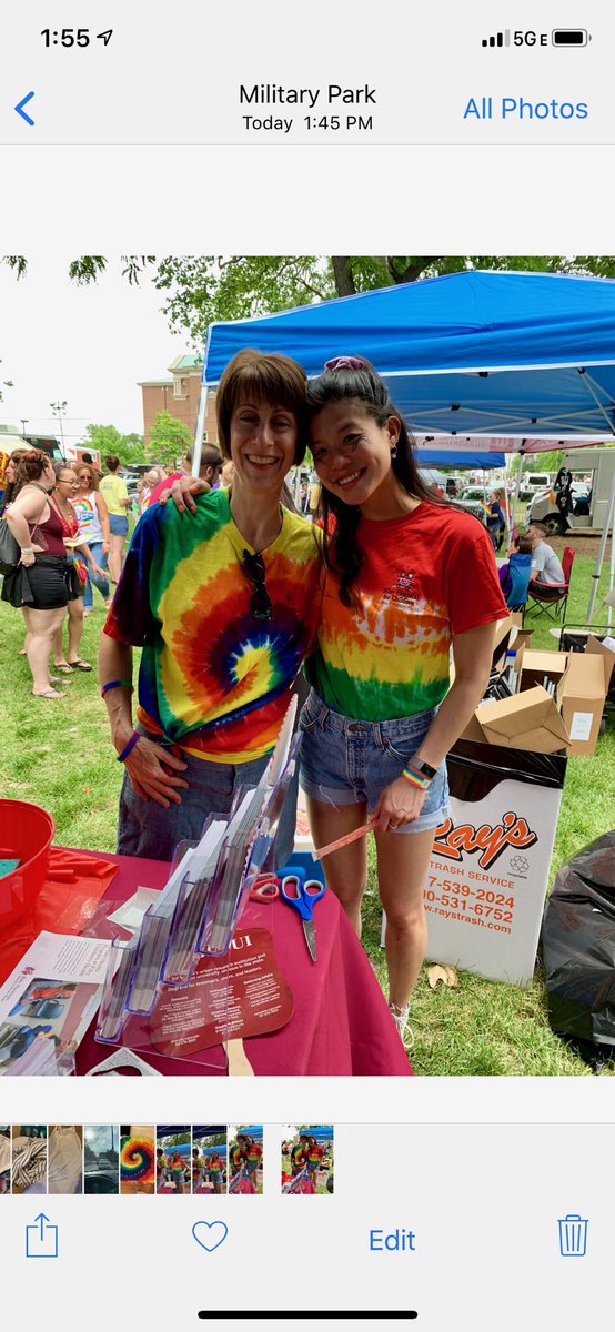 pharmaccessbc's tweet photo. Showing our PRIDE at Indy PRIDE festival-placing pronoun tattoos on pple! https://t.co/ZZkqr6W2Lh