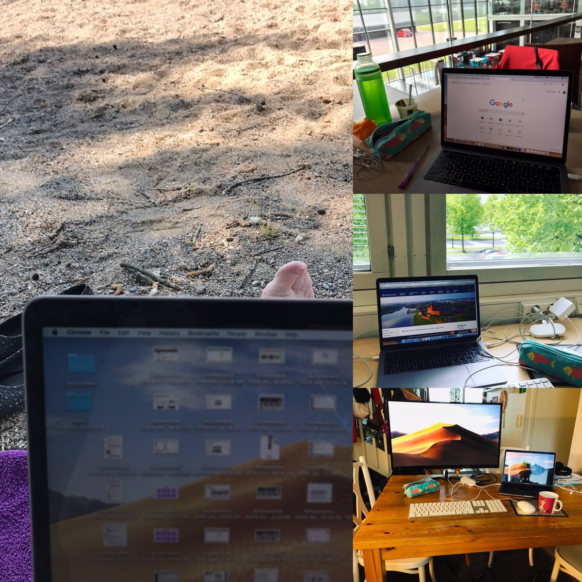 codeformylife's tweet image. ⛱#codingatbeach 
📚#codingatlibrary
♥️ #codingathome 
⚽️#codingatsportsfield 
My week➡️ kids’ schools are closed during summer. I also feel that I am crazy #taximom who drop kids everywhere several times a day.
Are you taximom too?#momscancode #momlife