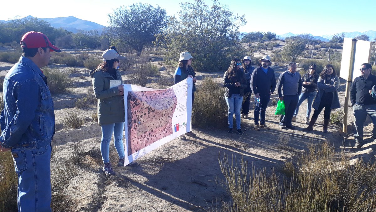 Cerrando la Misión del Banco Mundial en Combarbalá. Fueron visitados más de 5 beneficiarios e intervenciones destinadas a generar nuevas políticas e instrumentos de fomento para enfrentar la crisis climática <a href="/conaf_minagri/">CONAF - Corporación Nacional Forestal</a> <a href="/MinagriCoquimbo/">Minagri Coquimbo</a> #CrisisClimática
