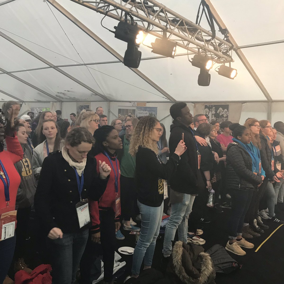 WYDathomeUK's tweet photo. Loving @mattmahermusic on the main stage!!

All the people said Amen!

#mattmaher #concert #wydathome https://t.co/pxGJHWZhIB