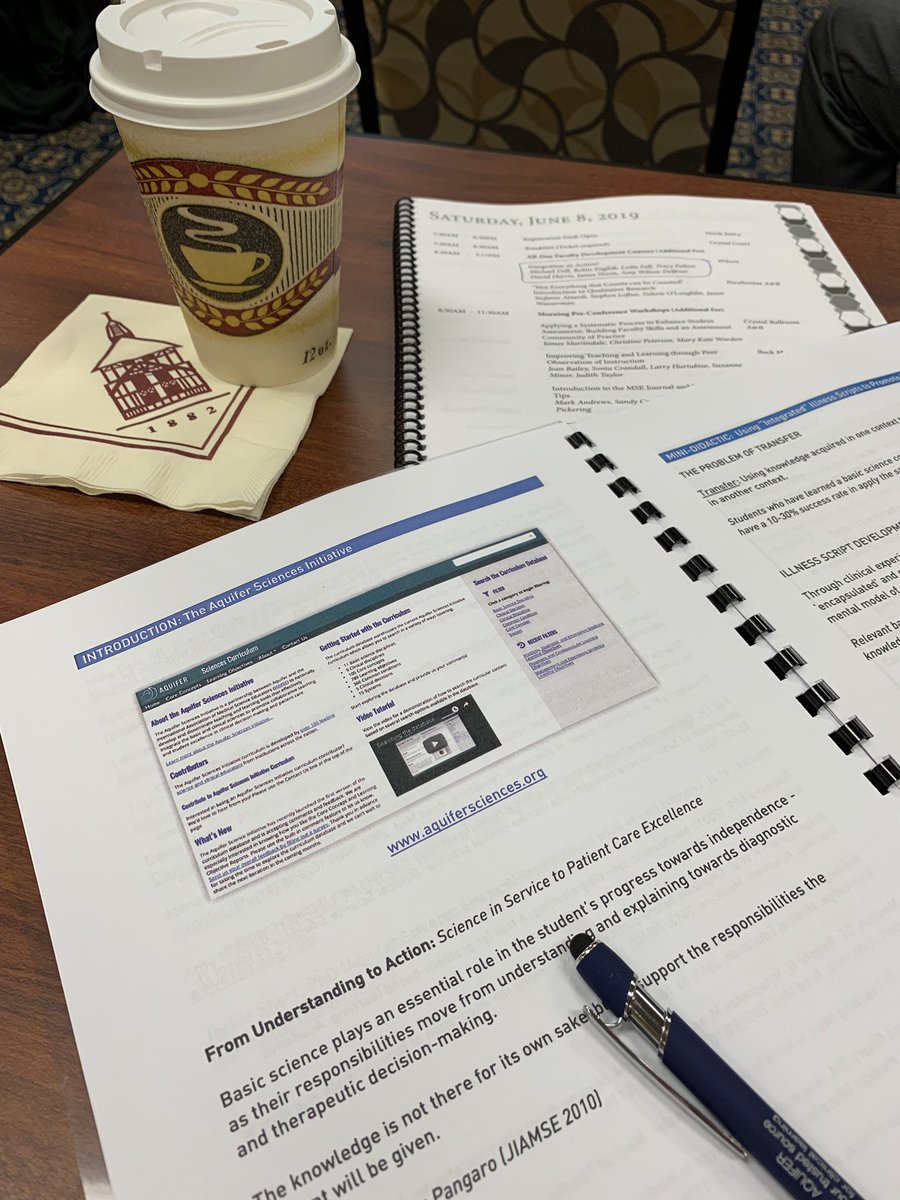 DrRosyJurjus's tweet photo. Thank you @AquiferOrg and @iamse for the amazing workshop today- Integration in Action: “From integration to action: Science in service to patient care excellence “...making me (almost) a “septic shock” fan! #meded #IAMSE19 #integration #clinicalcases #illnessscripts #MODMaps https://t.co/i8qsL5fVUn