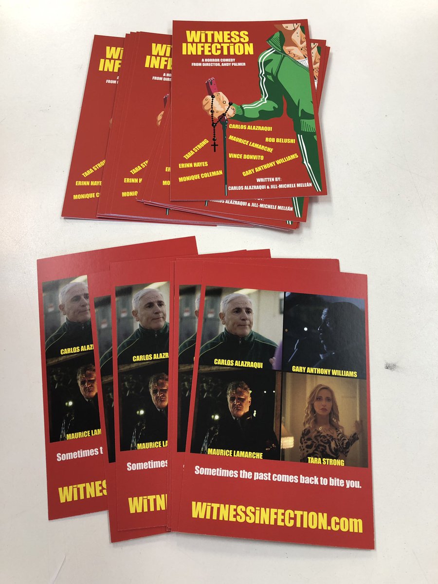 WitnessInfect's tweet image. Hey LA! Come by the Sony Lot for #GhostbustersFanFest at @WizardWorld and get your free WITNESS INFECTION postcard. Autographed by @carlosalazraqui!