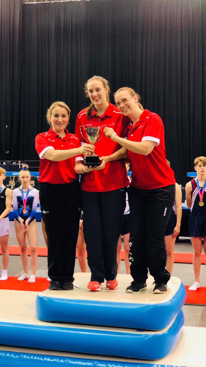 WelshGymnastics's tweet photo. After a long and busy day Team Wales retain the Disability team cup......well done everyone that took part, all gymnasts and personal coaches. Well done to everyone that competed today....good luck to everyone competing tomorrow #teamwales #winners #inclusive https://t.co/R3mseqdWeH