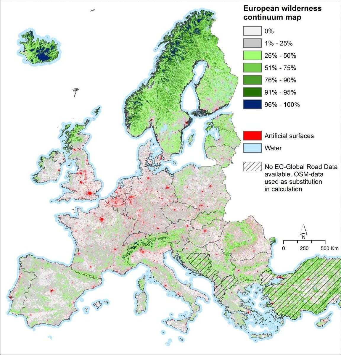 5 maps that reveal the world’s remaining wildernesses wef.ch/2UGchu3 #environment