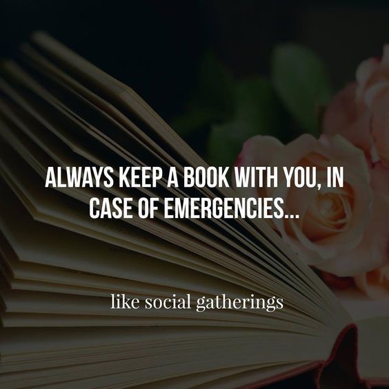 goodreads's tweet image. It's good to be prepared. bit.ly/2XAOfTc