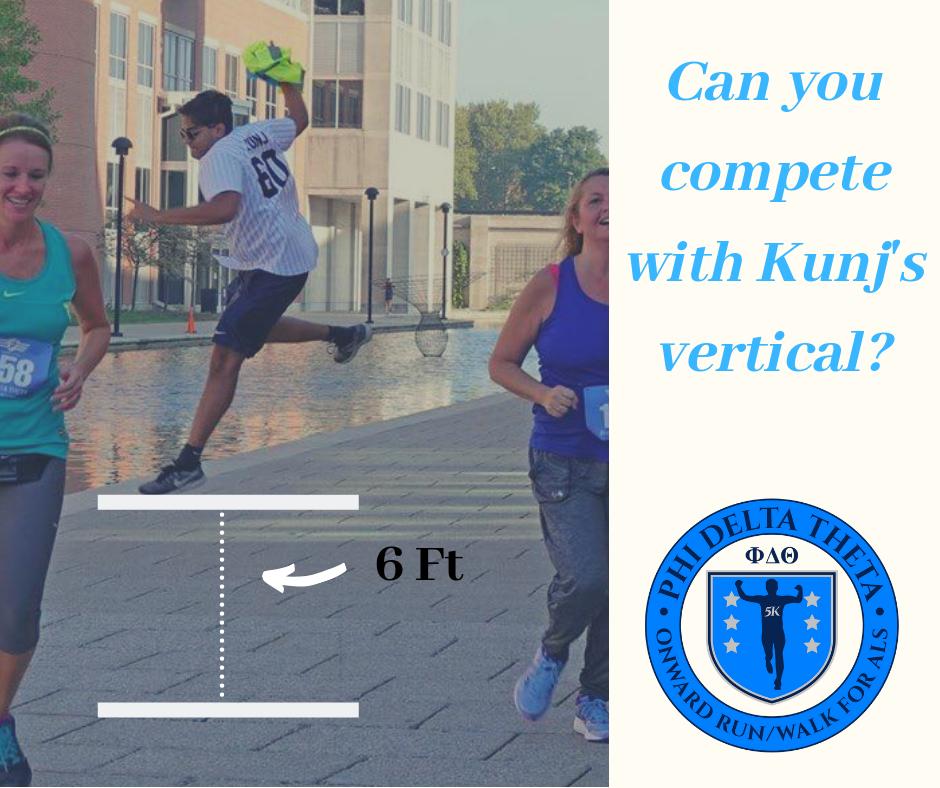 phideltonward5k's tweet photo. Nobody has the hops like Kunj.  Come check out his vertical at the 2nd Annual Phi Delta Theta Onward 5K

#ALS #PhightForACure #Indianapolis5K

Click here to sign up! → https://t.co/xRYK5uUg8C https://t.co/l8tkGJ5mdM