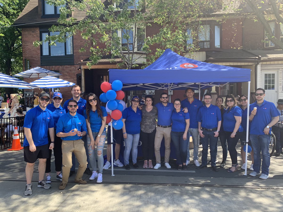 #BMO is proud to be part of @DundasWestFest and be able to spend the day with our beautiful community! <a href="/POliveiraRVP/">Paula Oliveira</a>