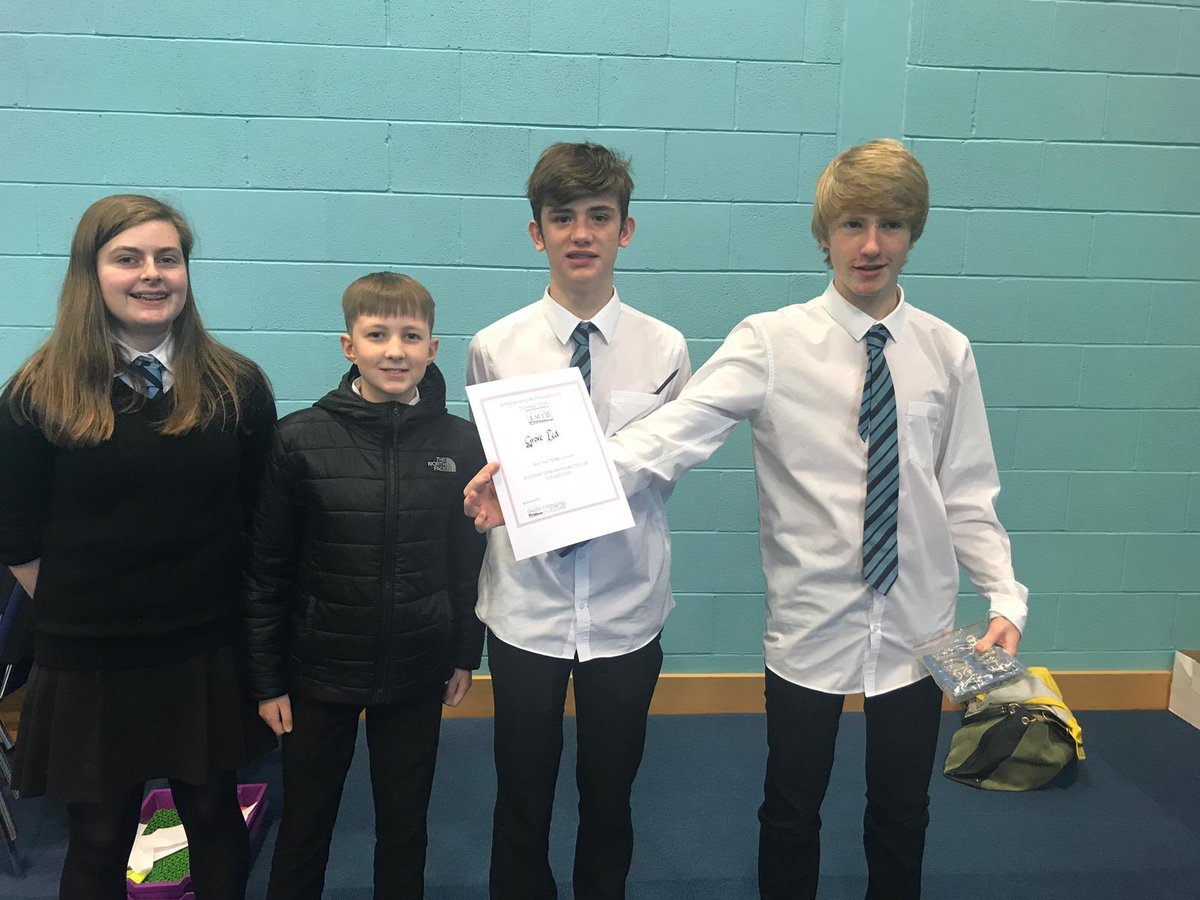 EMID_team's tweet image. Winners of #EMID2019 Team Round are Grove Red 🏅
⁦@Grove_Academy⁩ 
#problemsolvingexperts