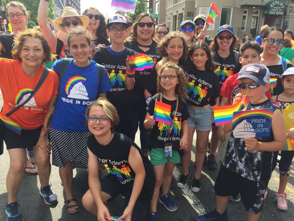 oysteradams's tweet photo. #OysterAdams showing our #DCPSpride! # https://t.co/cIer2rkdLs