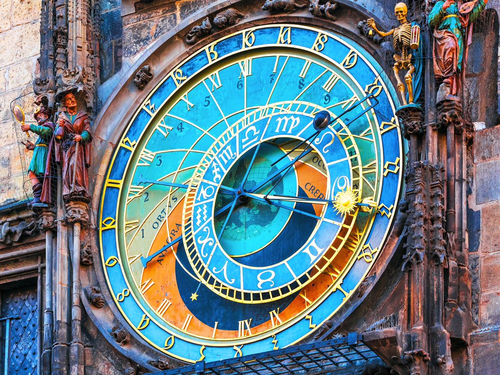 MagicalEurope's tweet photo. The Prague Astronomical Clock, or Prague Orloj (Czech: Pražský orloj), is a medieval astronomical clock located in Prague, #Czechia. The clock was first installed in 1410, making it the 3rd-oldest astronomical clock in the world &amp; the oldest one still operating. https://t.co/JG20uTLc1G