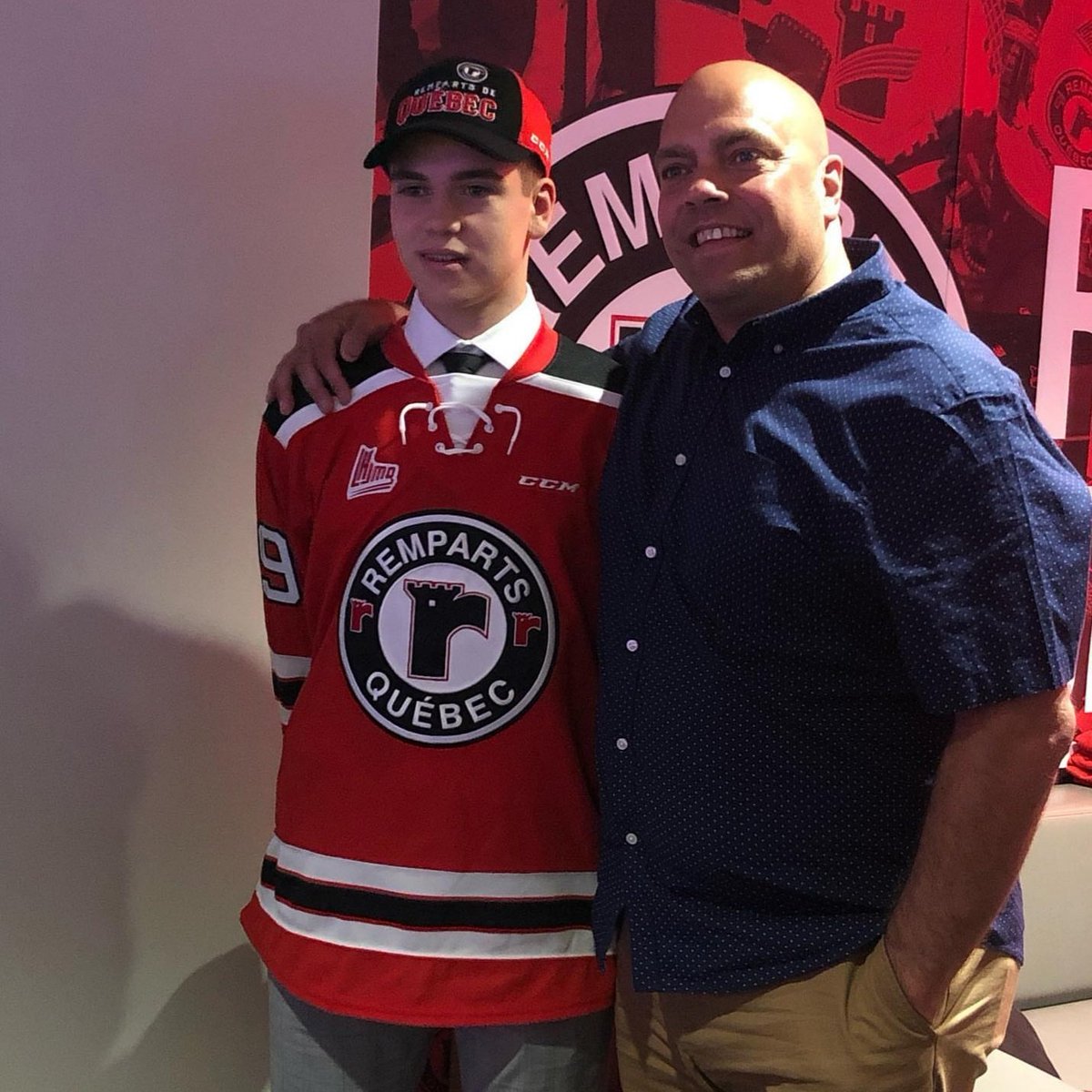 Félicitations à Félix Bédard, choix de 10e tour des Remparts de Québec. 

Bravo Félix! #Développerlexcellence