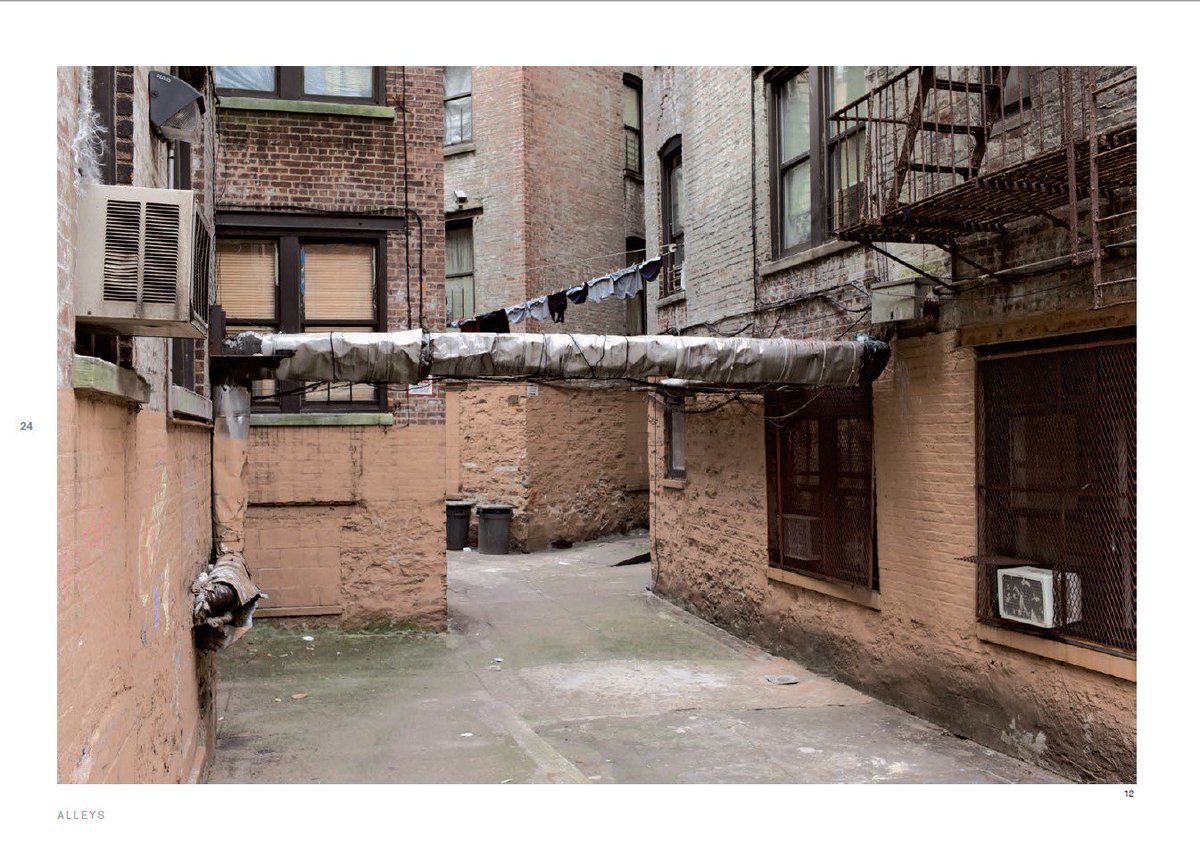 realphotoshow's tweet photo. From "Alleys" the first Typology in Stanley Greenberg's @greenbergphoto1 CODEX NEW YORK book. Each chapter starts with a description that is both historical and philisophical. Now playing on https://t.co/faYAjUDEPf #codexnewyork #documentaryphoto #photopodcast #realphotoshow https://t.co/HDbmGUL2L5