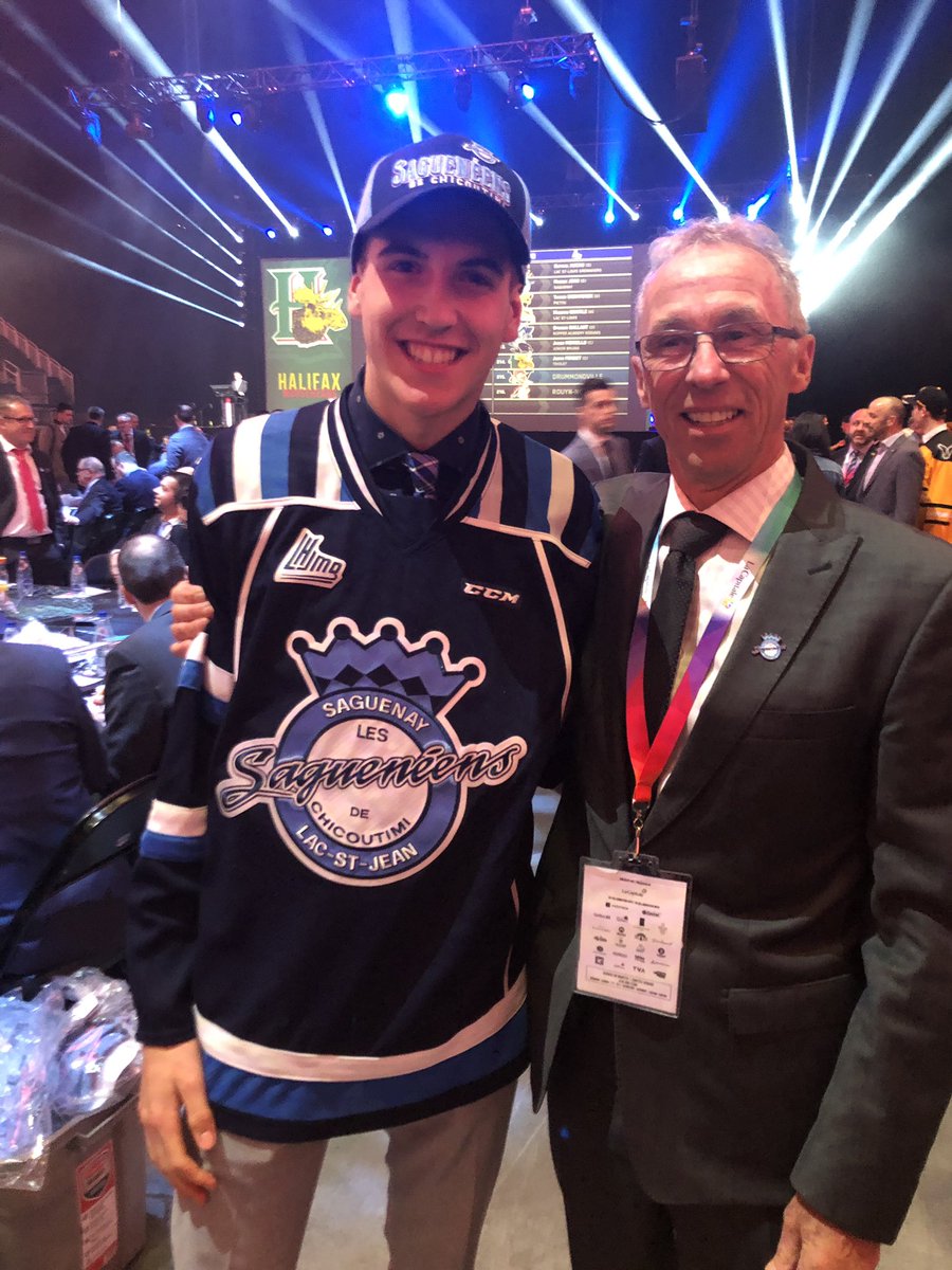 Félicitations à Mareck Jean, choix de 12e tour des Saguenéens de Chicoutimi. 

Bravo Mareck! #Developperlexcellence