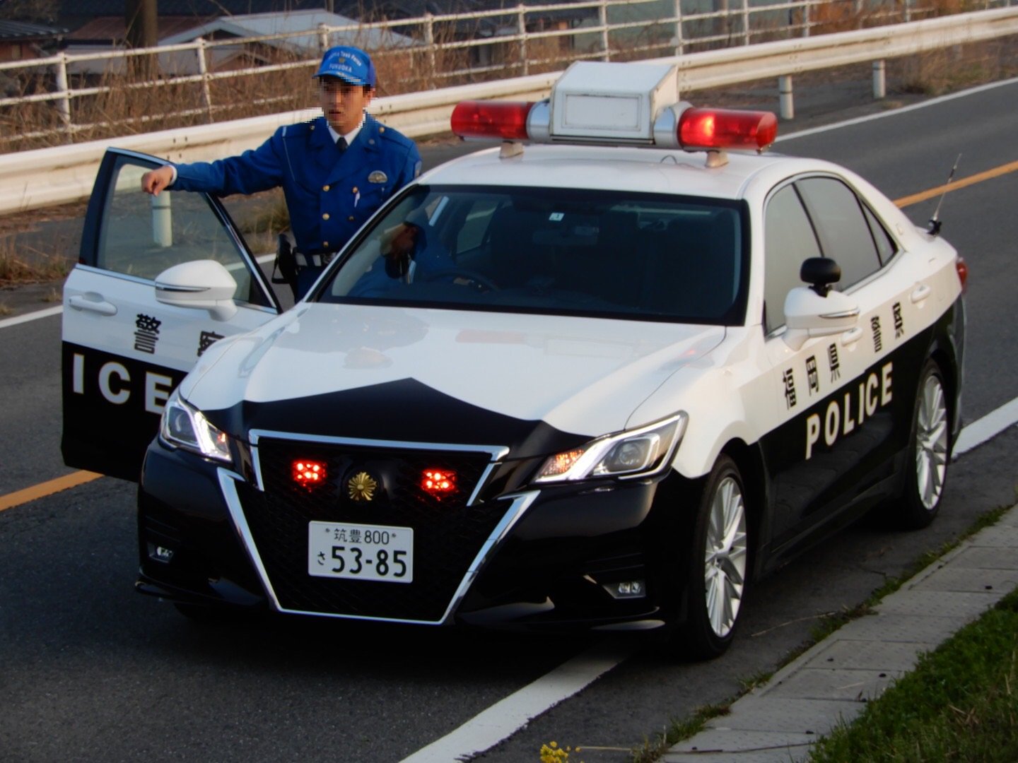 レイズ　福岡県警察交通部交通機動隊車両　先導車 毎月恒例】福岡県警察 交通パトカー大集合！ | 北九州 緊車.net