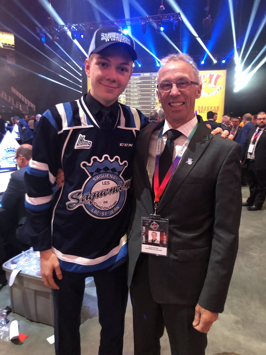 Félicitations à Mathis Roy, choix de 14e tour des Saguenéens de Chicoutimi. 

Bravo Mathis! #Developperlexcellence