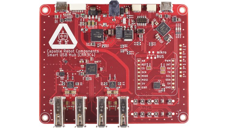 MicrochipMakes's tweet image. This USB hub is also a SAM D51-driven dev board as well as an I2C, GPIO, and SPI bridge: bit.ly/2MDXW2i