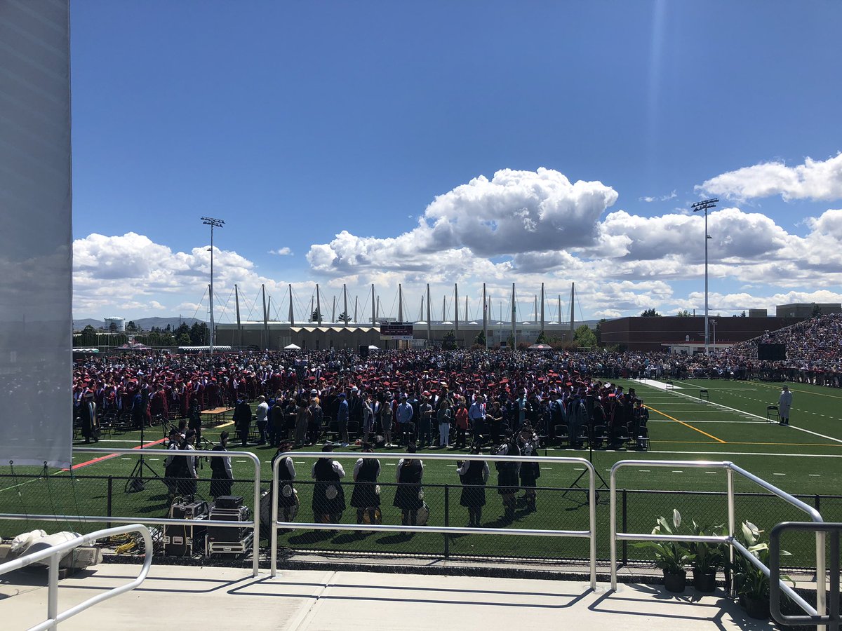 Congratulations to 84 of our student-athletes who are graduating today and to the over 1,500 Wildcats who are receiving their degrees!#WildcatPride