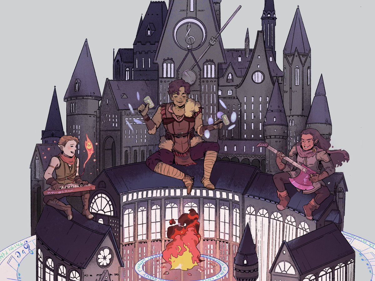 Fruitcough's tweet photo. ✨🎶 Bombarded 🎶✨
For the @bombardedcast 
I’m a huge fan of this dnd podcast,and the songs are so good every episode! If you haven’t given it a listen you should! 

#bardcast #dndpodcast #bombarded #dnd #dungeonsanddragons https://t.co/L4EX2bUorv