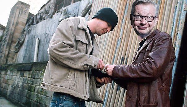 it's not shocking that <a href="/michaelgove/">Michael Gove</a> admits to doing cocaine... it's shocking to think that anyone would actually want to do cocaine with that shriveling tory cunt