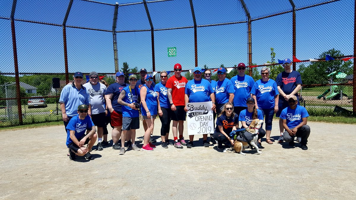 Cam Linwood (@camlinwood) on Twitter photo If Opening Day was an indication of how our <a href="/BuddyLeagueCA/">Buddy League Canada</a> season will go this year....
It'll be one amaxing summer!
Thank you to our families, friends, MPP <a href="/CFifeKW/">Catherine Fife</a>, <a href="/WRPSToday/">Waterloo Regional Police</a> @Chief_BLarkin, @KW_MissOktober and a very special group of buddies I'm lucky to call friends. If Opening Day was an indication of how our <a href="/BuddyLeagueCA/">Buddy League Canada</a> season will go this year....
It'll be one amaxing summer!
Thank you to our families, friends, MPP <a href="/CFifeKW/">Catherine Fife</a>, <a href="/WRPSToday/">Waterloo Regional Police</a> @Chief_BLarkin, @KW_MissOktober and a very special group of buddies I'm lucky to call friends.