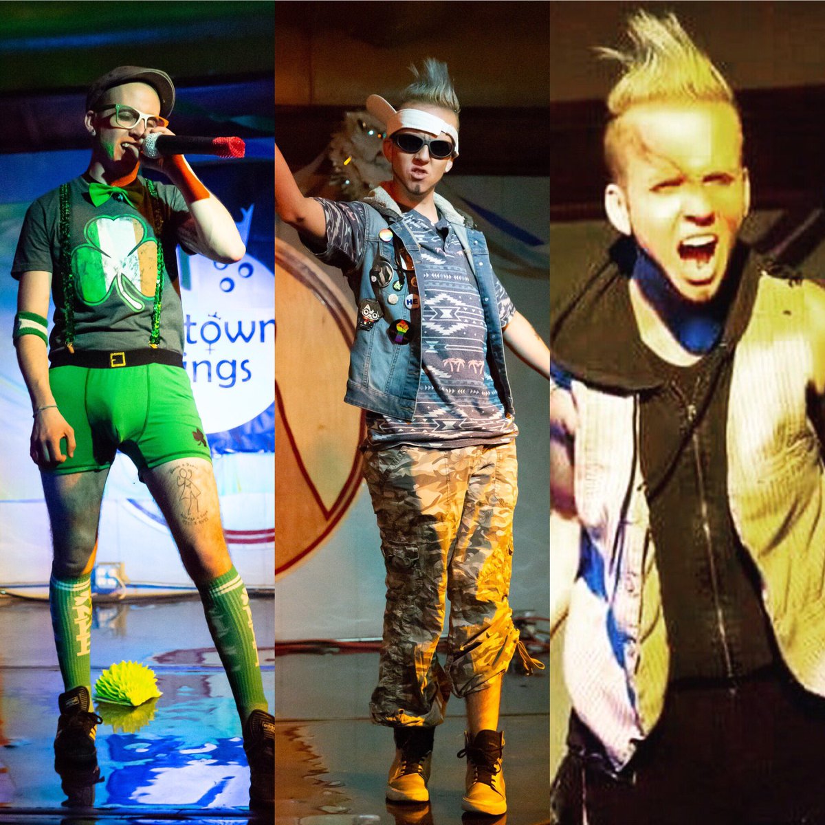 MiltownKings's tweet photo. Where would be without these next 2 performers:
He’s a little bit green and little bit shiny but he’s all sparkle fish! JJ O’Ryder
You want it rough or soft because this performer has it all for you. She’ll make sure shes just Randy enough for you!!
Lala or Randy Feller!! https://t.co/RQwwirjkyy