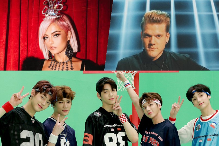 soompi's tweet photo. #BebeRexha + #Pentatonix Co-Founder @ScottHoying Both Say They Want To Collaborate With #TXT https://t.co/vZQaHcX3ek https://t.co/kmHe6CQFTv