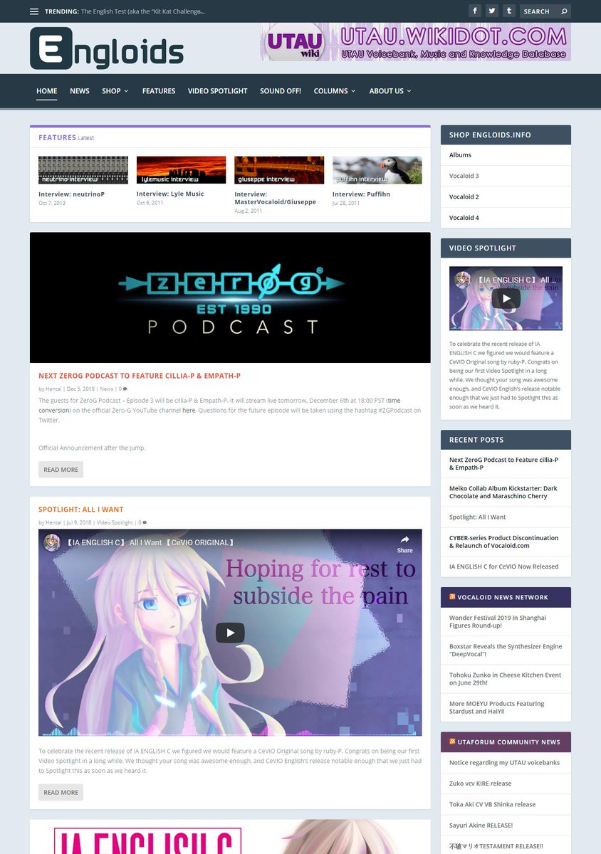 dahentai's tweet photo. So mostly done with the https://t.co/TkYLnrKiTf re-launch and redesign. It's funny how many things changed, and how much stayed the same. Though Wordpress 5.0 broke my 2014 theme oddly my 2011 one still worked enough to take a comparison screenshot. https://t.co/J6wVUtMxS7