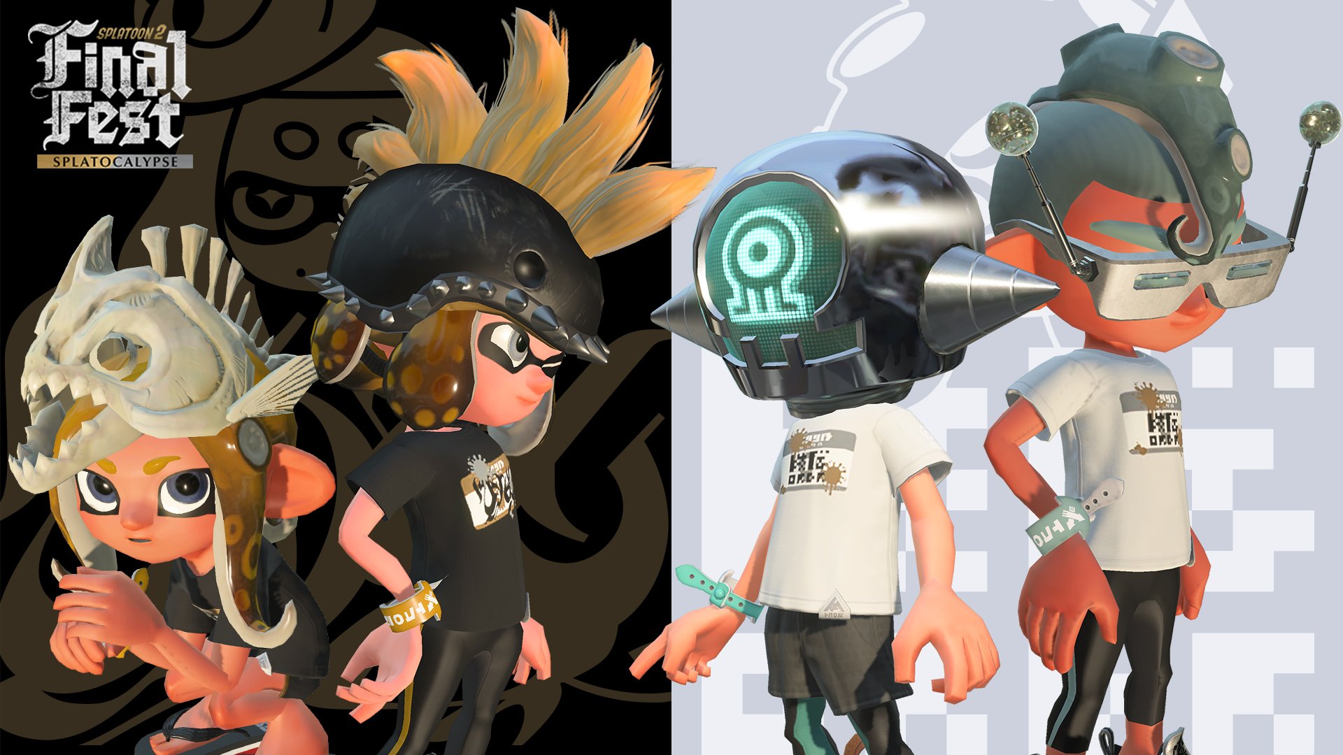 erosion ubetinget vidnesbyrd Nintendo of Europe on Twitter: "Special "Final Fest" gear for #Splatoon2  will be distributed via the Squid Research Lab Bulletin on your Nintendo  Switch's News channel as we get closer to the