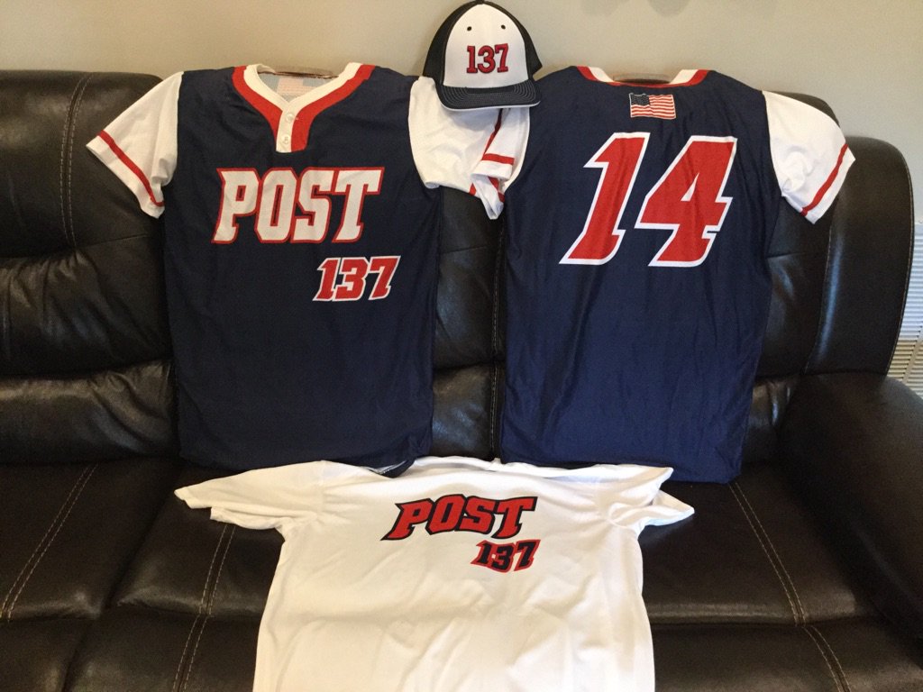 137Baseball's tweet photo. New uniforms are in for @137Baseball ..season starts Sunday June 16. Home game 7 pm Bird High vs Colonial Heights Post 284 https://t.co/va0F2pyJQ7