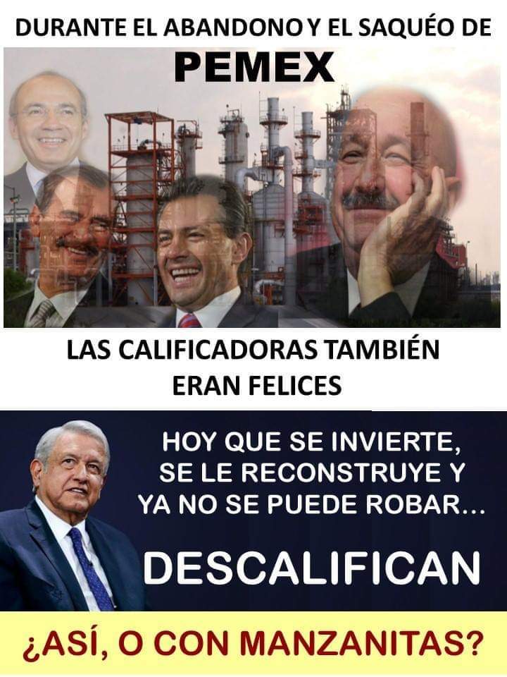 antonio_zavala's tweet photo. @GiMayorgaL @beltrandelrio #NoMamar Ahora investiga o has un análisis del #Neoliberalismo desde #SalinasDeGortari hasta los idiotas de #VicenteFox #FelipeCalderon #EnriquePeñaNieto, hay mucho de donde sacar #Corrupcion #Impunidad #Nepotismo #ContratosLeoninos #PrivatizarLoPublico #Pemex #CFE #Salud uff🤔 https://t.co/tObUPTJVrq